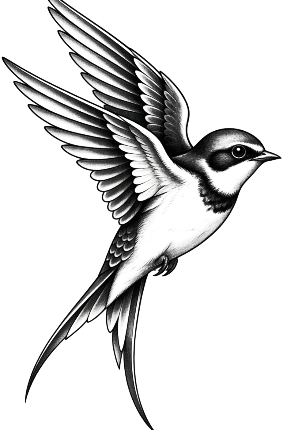 Flying Swallow