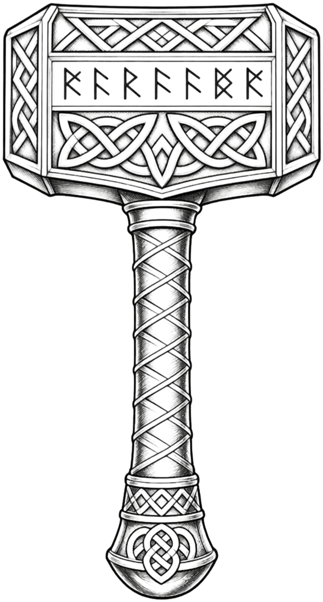 Runic Mjolnir